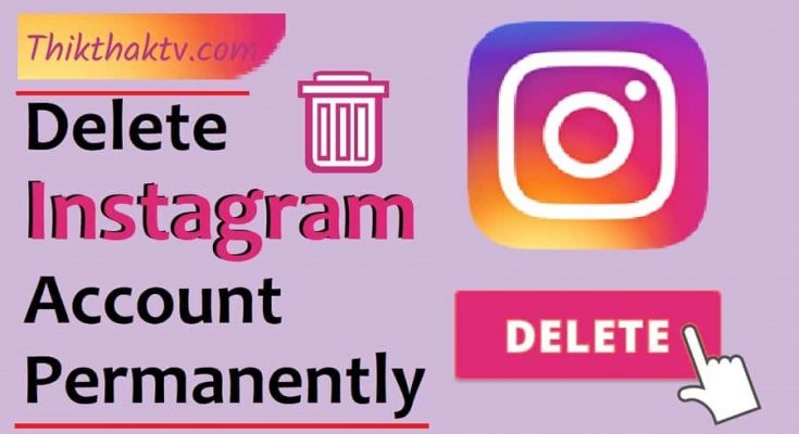 Instagram delete permanently