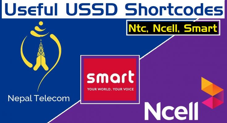 USSD shortcodes Ncell