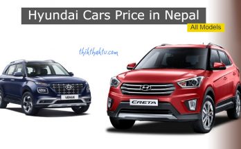 hyundai cars price in nepal