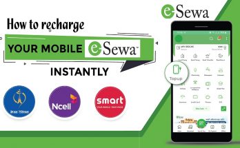 mobile recharge topup from esewa