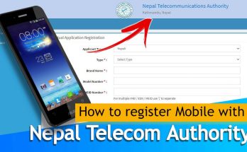 nepal telecom authority mobile registration