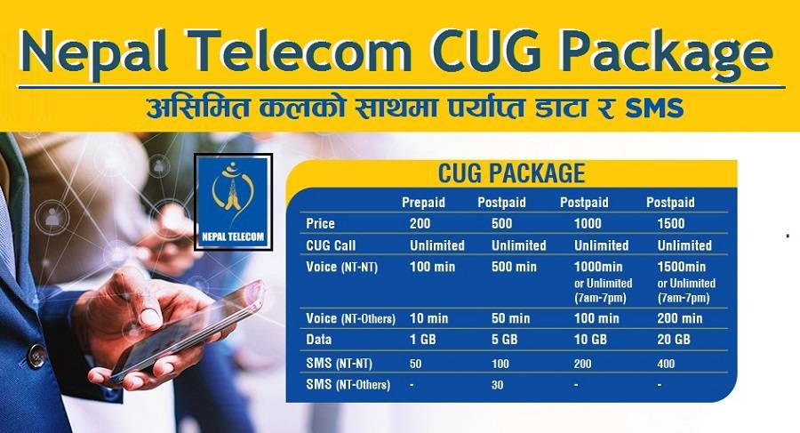 Nepal Telecom CUG Package | Unlimited Calls, Data and SMS for Groups How To Call Usa From Nepal Ntc In Cheap Rates
